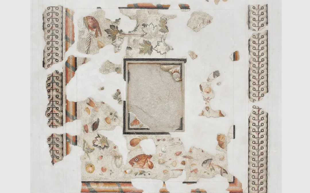 Mosaico del “pavimento non spazzato”