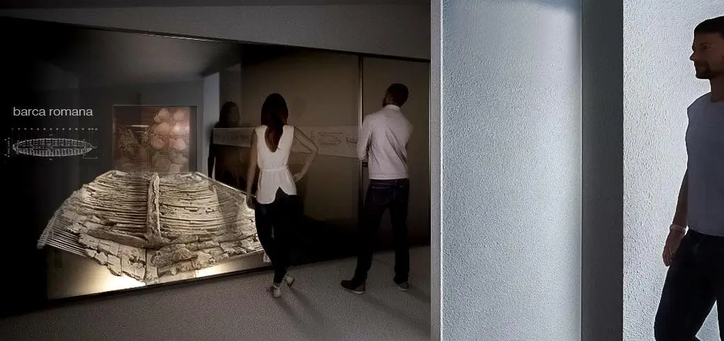 sezione navale - rendering